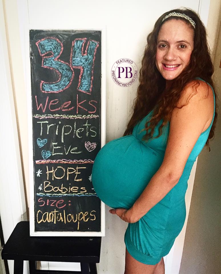 34 weeks pregnant