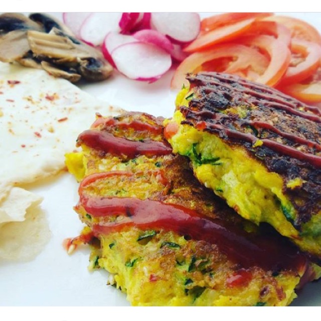 Courgette Fritters