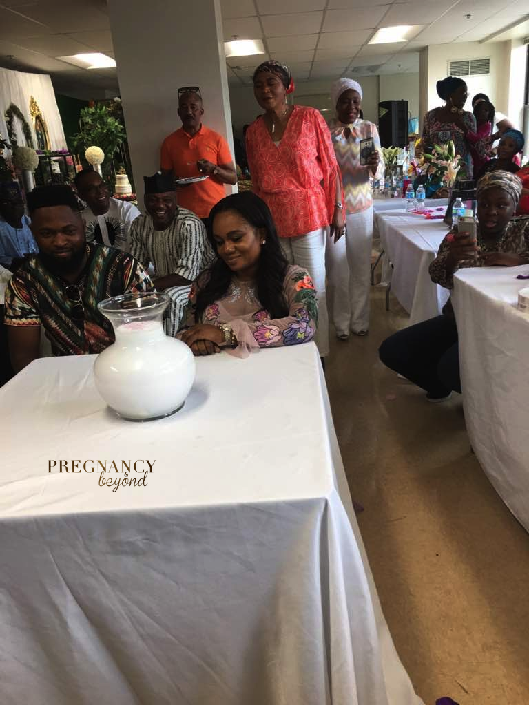 Fatimah Salami's Secret Garden Themed Baby Shower