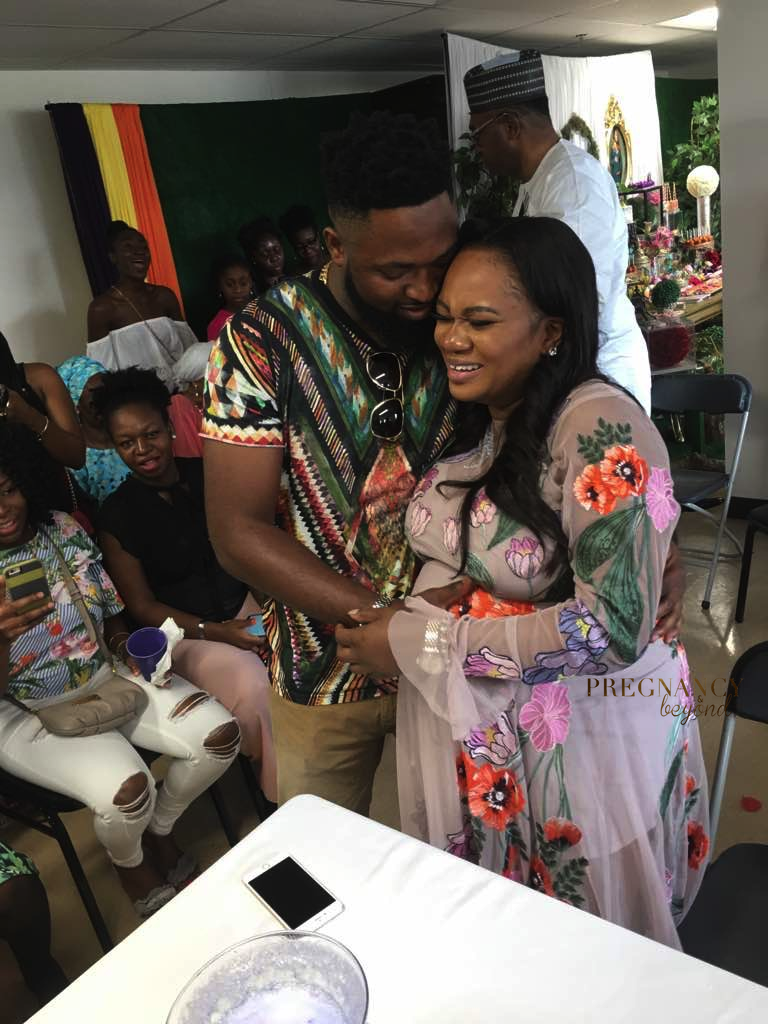 Fatimah Salami's Secret Garden Themed Baby Shower