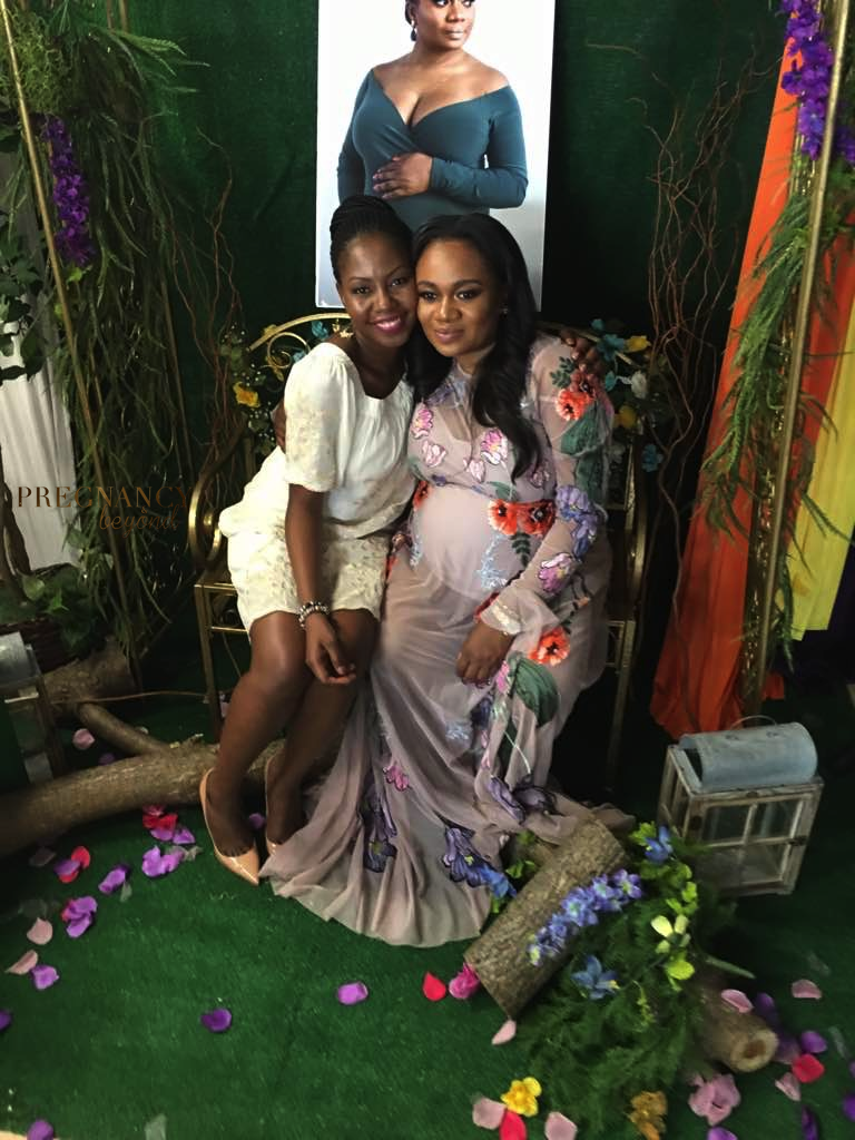 Fatimah Salami's Secret Garden Themed Baby Shower