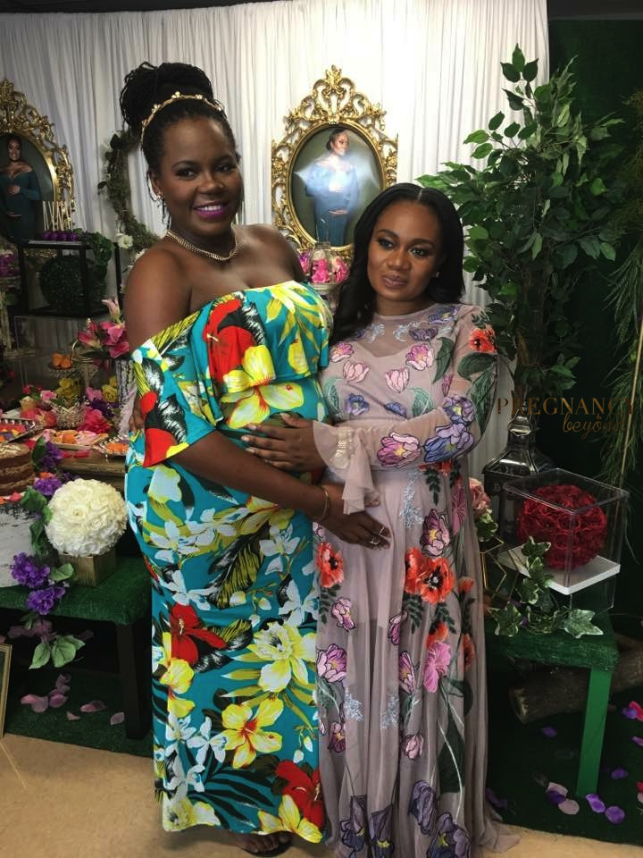 Fatimah Salami's Secret Garden Themed Baby Shower