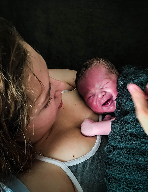 Mom Opted For A Home Birth The Second Time Around